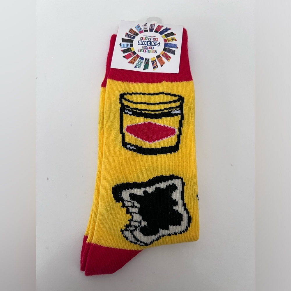 Let your socks do the talking